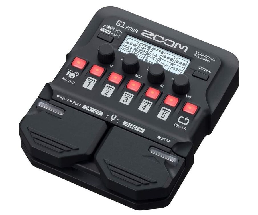 【 ZOOM / G1 Four 】Guitar Multiple Effects Processorやっと入荷しました