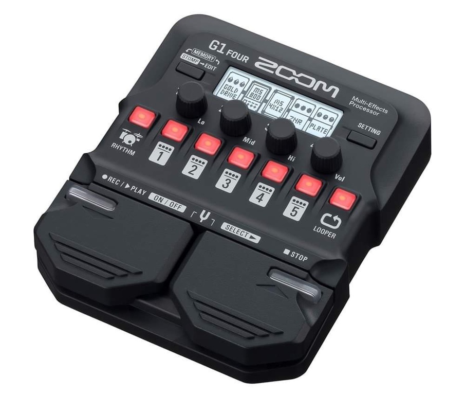 【 ZOOM / G1 Four 】Guitar Multiple Effects Processorやっと入荷しました