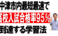 中津市内最短最速で高校入試合格率95%到達する学習法